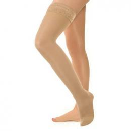 LONG STOCKING 280 DENIERS STRONG COMPRESSION LACE