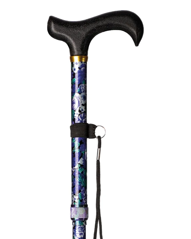 Bastón plegable - mango poliamida · Azul floreado INTEX BPP003