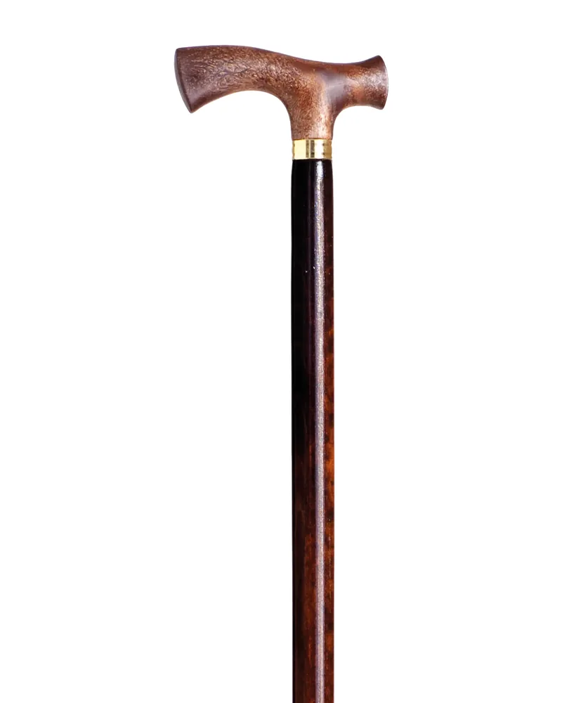 Bastón madera - mango poliamida · Castaño oscuro INTEX BMP001